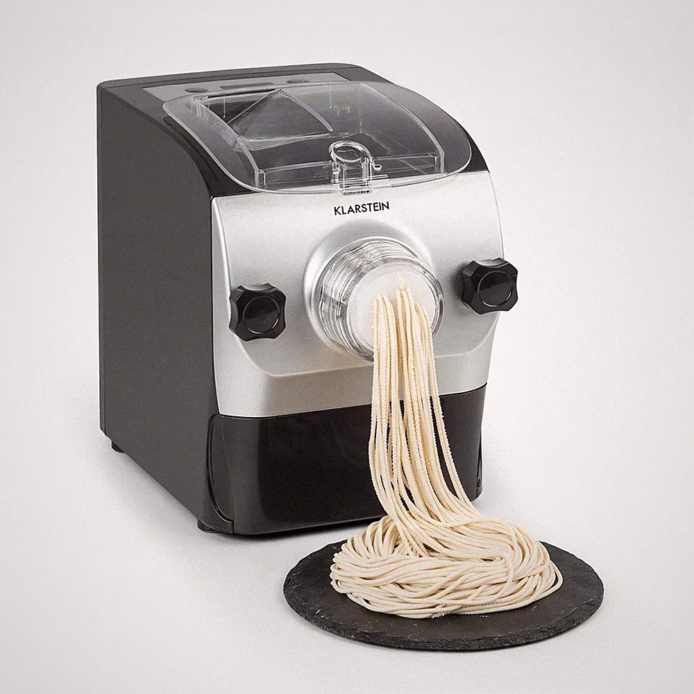 Nudelmaschine 260W Pastamaschine elektrisch 7 Aufsätze 500g 60dB LED Pastamaker