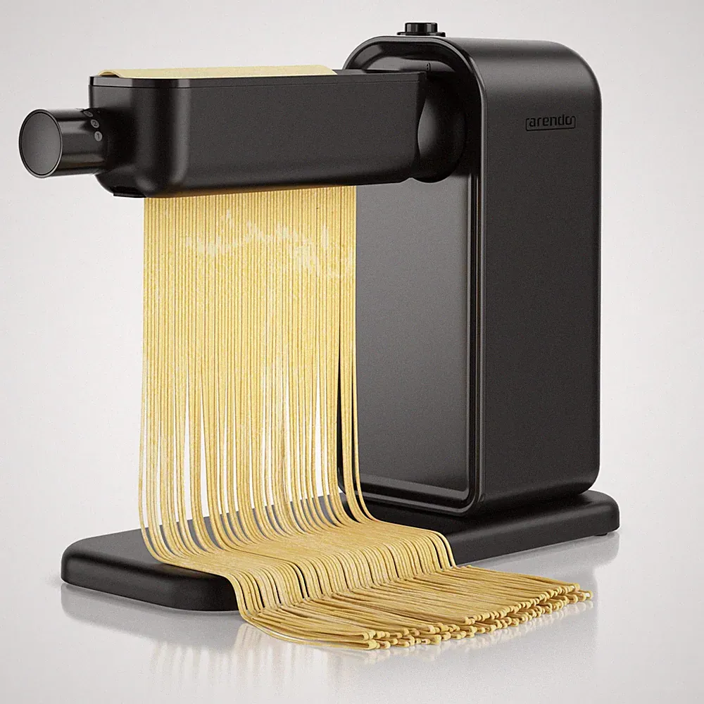 Nudelmaschine elektrisch – Pasta Maker - 5 Stärken einstellbar – 120 Watt –...