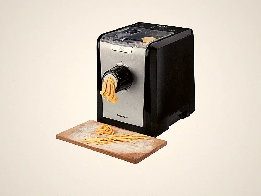 SilverCrest Pasta Maschine elektrisch 8 Formscheiben Nudelmaschine